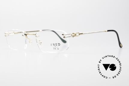 Fred Orcade Square Rimless Luxury Glasses, named after the archipelago in the N. Isles of Scotland, Made for Men