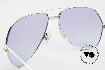 Cartier Vendome LC - L Platinum Sunglasses Aviator 80s, unworn rarity with orig. packing; hard to find these days, Made for Men