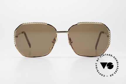 Christian Dior 2486 Rare 80's Women's Sunglasses, top quality (bridge and temples are gold-plated), Made for Women