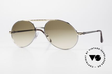 Bugatti 02926 Men's Sunglasses 1980's Large Details