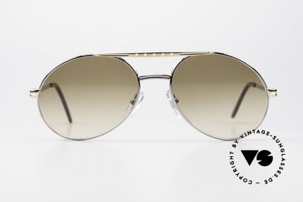 Bugatti 02926 Men's Sunglasses 1980's Large, made around 1985 in France (1st class spring hinges), Made for Men