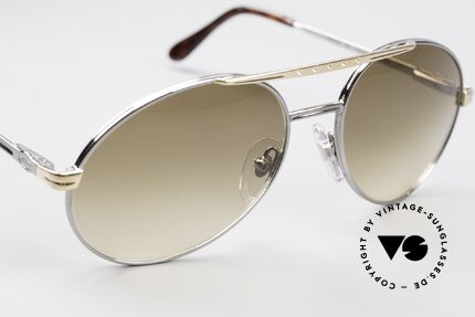 Bugatti 02926 Men's Sunglasses 1980's Large, NO RETRO sunglasses, but an old 80's ORIGINAL; 56mm, Made for Men