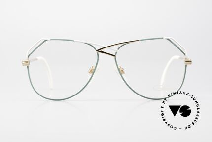 Cazal 229 West Germany Vintage Brille, with artistic tangled bridge ('W.Germany' quality), Made for Women