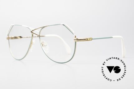 Cazal 229 West Germany Vintage Brille, great vintage color concept - not seen nowadays, Made for Women