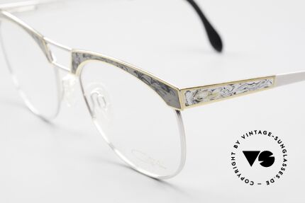 Cazal 741 Panto Glasses By Cari Zalloni, with flexible spring hinges for a perfect wearing comfort, Made for Men