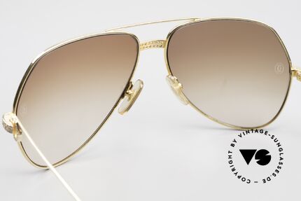 Cartier Grand Pavage Jewel Sunglasses Solid Gold, Size: large, Made for Men