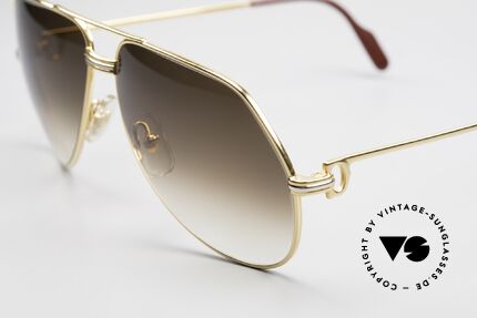 Cartier Vendome LC - L Rare Luxury Sunglasses 1980's, unworn, new old stock (NOS), with full original packing, Made for Men
