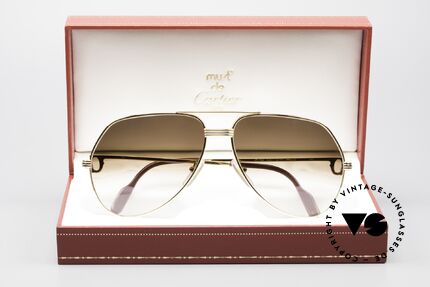 Cartier Vendome LC - L Rare Luxury Sunglasses 1980's, Size: large, Made for Men