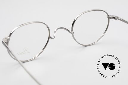 Lunor Club I 501 AS Antique Silver Eyeglasses Panto, Size: small, Made for Men and Women