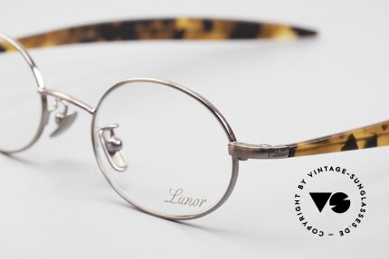 Lunor Cigar 532 AC Antique Copper Eyeglasses Oval, unworn RARITY (for all lovers of quality) from app. 2009, Made for Men and Women