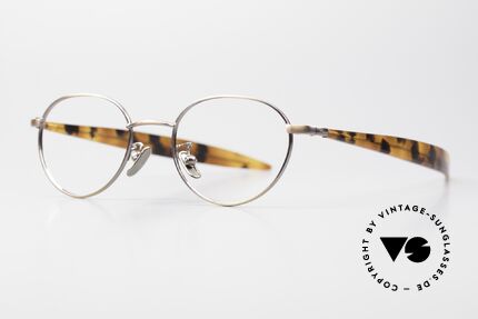 Lunor Cigar 531 AC Antique Copper Panto Glasses, lens width: 43mm, lens height: 35mm and bridge: 18mm, Made for Men and Women