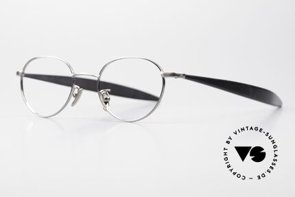 Lunor Cigar 531 AS Antique Silver Frame Panto, lens width: 43mm, lens height: 35mm and bridge: 18mm, Made for Men and Women