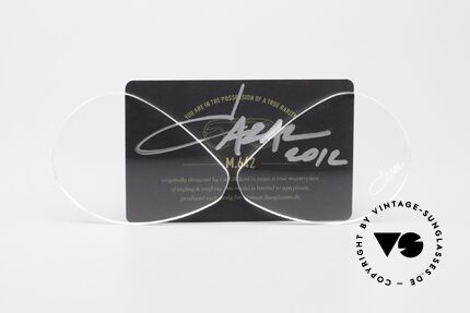 Cazal 642 Lens Demo Lenses Cazal's Autograph Details