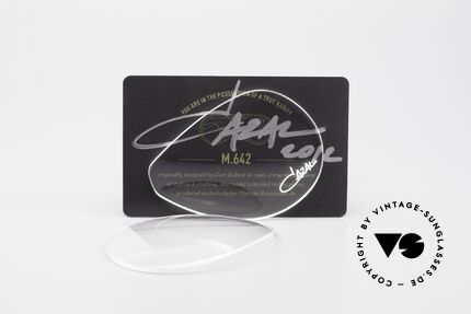 Cazal 642 Lens Demo Lenses Cazal's Autograph, 62mm L size = fit the Cazal 642 version from 2012, Made for Men
