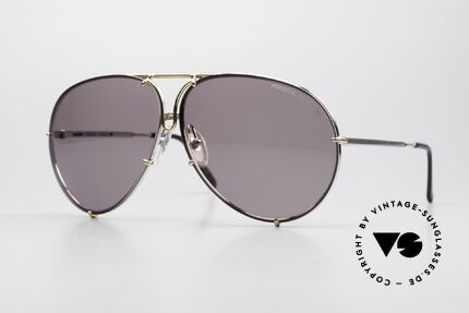 Porsche 5621 Old 80's Bicolor Sunglasses, unworn, new old stock, incl. orig. PD box and case, Made for Men