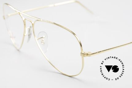 Ray Ban Large Metal B&L USA Glasses Deep Groove, Deep Groove Edition = with a thicker frame profile, Made for Men and Women