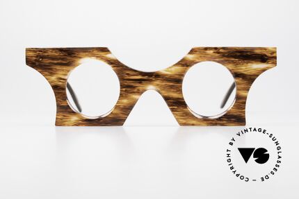 Prototype Design Study 70's Eyewear Design Study, unfinished = the frame CAN'T BE GLAZED with lenses, Made for Women