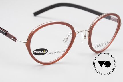 Metzler 5050 Panto Eyeglasses Flexible Frame, NO RETRO eyewear, but a 25 years old ORIGINAL!, Made for Men and Women