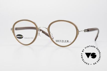 Metzler 5050 Panto Eyeglasses Women & Men, Metzler eyeglasses 5050, color A, size 46/20, 135, Made for Men and Women