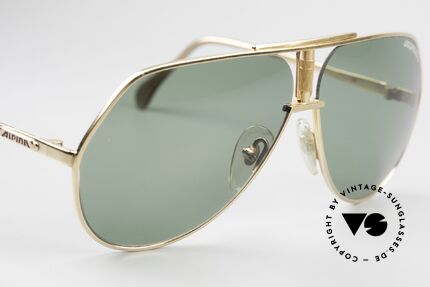 Alpina CM4 Quattro West Germany 80's Sunglasses, never worn (like all our vintage Alpina glasses), Made for Men