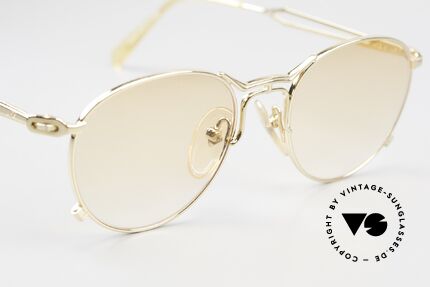 Jean Paul Gaultier 55-2177 Gold Plated Designer Shades, unworn (like all our rare vintage 90's designer glasses), Made for Men and Women