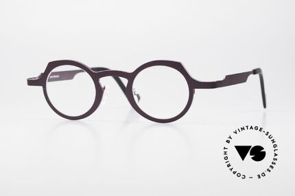 Theo Belgium Asia Round Designer Frame Unisex, fancy round designer glasses by THEO Belgium, Made for Men and Women