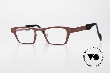 Theo Belgium Fourteen Women Glasses & Men Glasses, striking square designer specs by Theo Belgium, Made for Men and Women
