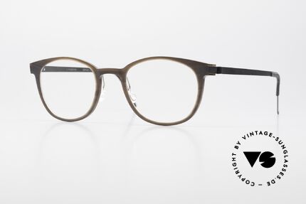 Lindberg Horn 1818 Buffalo Horn Titanium Frame, LINDBERG 1818 Horn/Titanium eyeglasses, size 50-21, Made for Men