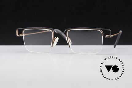 Theo Belgium Mousseline Nylor Frame Semi Rimless, Size: small, Made for Men and Women