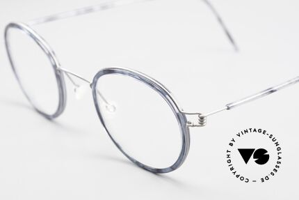 Lindberg Lex Air Titan Rim Panto Glasses Women Men Titan, interesting frame pattern: ladies and gents eyeglasses, Made for Men and Women