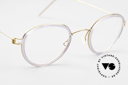 Lindberg Jackie 42 Air Titan Rim Women's Glasses Small Panto, unworn, NOS, with an original magnetic case by Lindberg, Made for Women