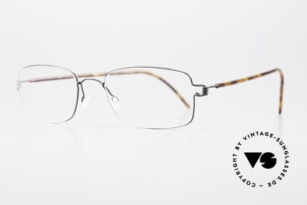 Lindberg Alvis Air Titan Rim Rectangular Men's Eyeglasses, simply timeless, stylish & innovative: grade 'vintage', Made for Men