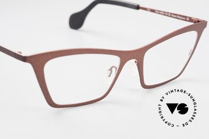 Theo Belgium Mille 26 Women Glasses Big Cateye Style, the full rimmed frame can be glazed optionally, Made for Women