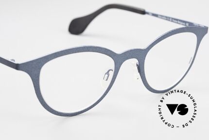 Theo Belgium Mille 21 Women's Eyeglasses Roundish, the full rimmed frame can be glazed optionally, Made for Women