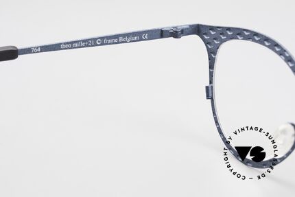 Theo Belgium Mille 21 Women's Eyeglasses Roundish, 140mm width = rather a LARGE size for ladies!, Made for Women