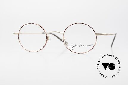 John Lennon JO01 Ladies Glasses Men's Frame Round, John Lennon glasses, model JO01, size 45/24, 135, Made for Men and Women