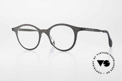 Theo Belgium Mille 61 Lively Frame Pattern Unique, terrific Theo designer eyeglasses in size 47-22, Made for Men and Women