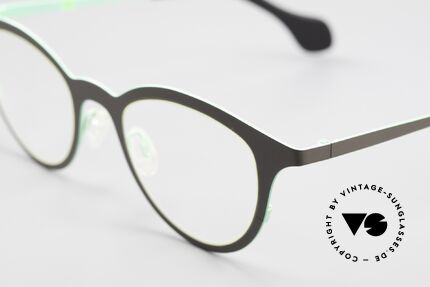 Theo Belgium Mille 21 Women's Eyeglass-Frame Metal, avant-garde eyeglasses for ladies in TOP quality, Made for Women