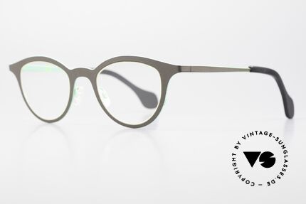 Theo Belgium Mille 21 Women's Eyeglass-Frame Metal, from the"mille metal" series in size 46-24, 135, Made for Women