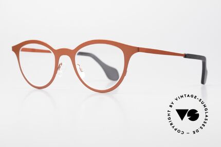 Theo Belgium Mille 21 Designer Eyeglass-Frame Metal, from the"mille metal" series in size 46-24, 135, Made for Women
