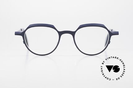 Theo Belgium Obus Panto Designer Titanium, ladies glasses or men's eyeglasses at the same time, Made for Men and Women
