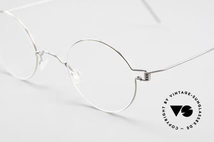 Lindberg Corona Air Titan Rim Round Titanium Frame Unisex, extremely strong, resilient and flexible (and 3g only!), Made for Men and Women