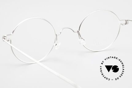 Lindberg Corona Air Titan Rim Round Titanium Frame Unisex, simple & strong frame: free from screws, rivets & welds, Made for Men and Women