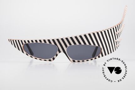 Sunglasses Alain Mikli 054104 PLUME Haute Couture Sunglasses 80s