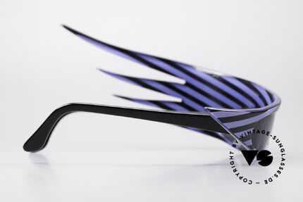 Alain Mikli 054104 PLUME Haute Couture Elton John, true collector's item; worn by Elton John in the 1980's, Made for Men and Women