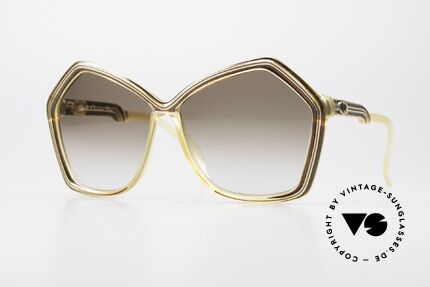 Christian Dior 2127 Rare 70's Ladies Sunglasses Details