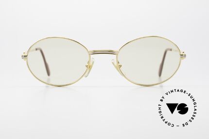 Cartier Saint Honore Large Size Changeable Lenses, extremely rare size 53°22; the largest Honoré version, Made for Men and Women