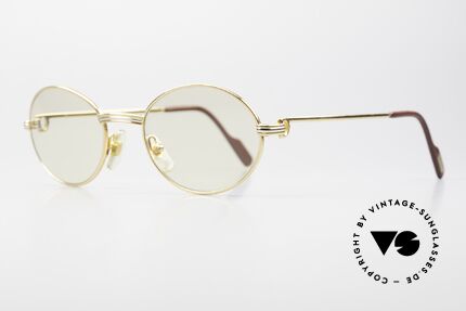 Cartier Saint Honore Large Size Changeable Lenses, with new Zeiss lenses: darken automatically in the sun, Made for Men and Women