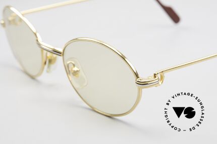 Cartier Saint Honore Large Size Changeable Lenses, unworn pair, NOS; with full original CARTIER packing, Made for Men and Women