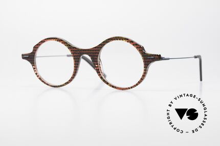 Theo Belgium Brambor Acetate Metal Designer Frame Details